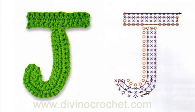 Abecedario De Crochet/ Letras Hechas A Ganchillo - DIVINO CROCHET