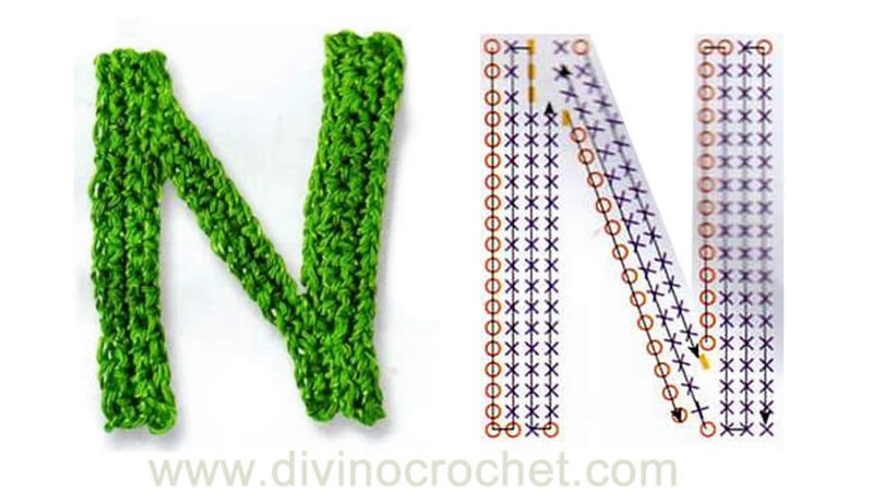 Abecedario De Crochet/ Letras Hechas A Ganchillo - DIVINO CROCHET